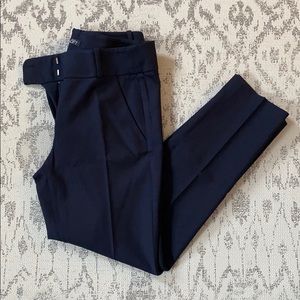 Loft Marisa Skinny Pants Sz 4 Navy